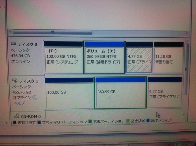 HDD�̃h���C�u���^�[������